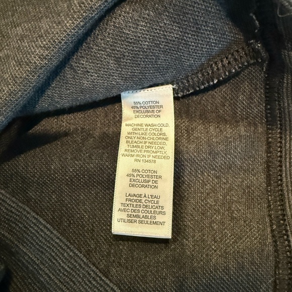 Vineyard Vines Saltwater Quarter Zip Jet Black - Small - Picture 5 of 6